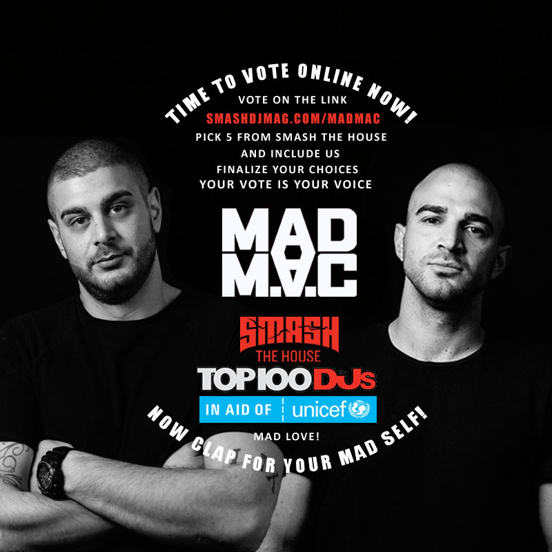 MAD M.A.C FOR DJ MAG TOP 100 DJS