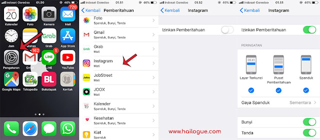 Cara Mengatasi Notifikasi Atau Pemberitahuan Instagram Tidak Berfungsi Di Iphone Hailogue Id