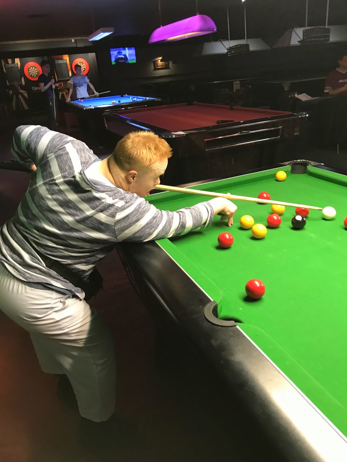 bowling swimming pool
