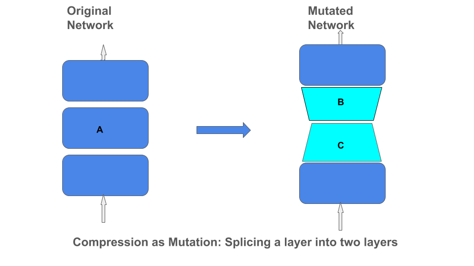 Compression as Mutation