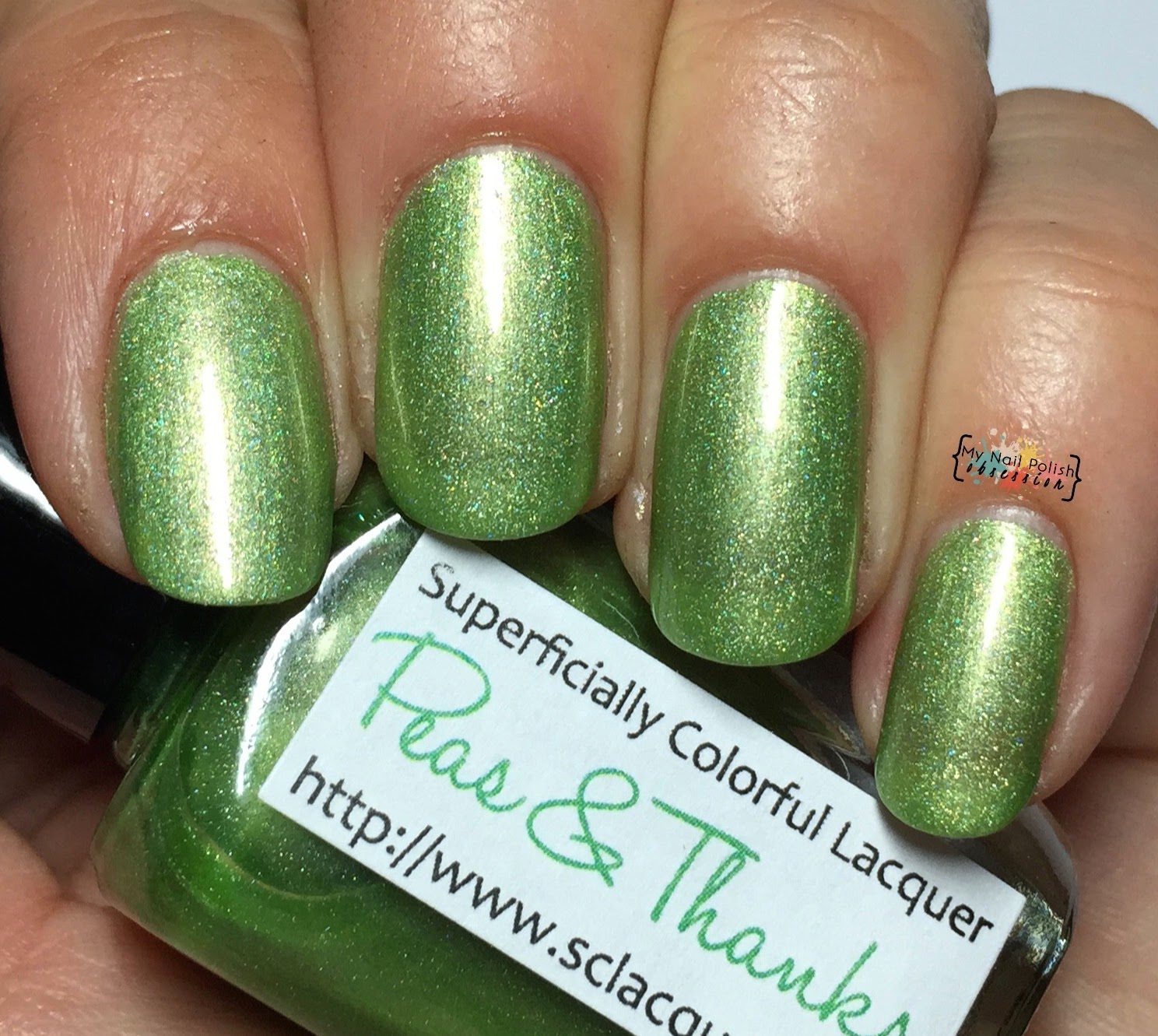 Superficially Colorful Lacquer Peas & Thanks
