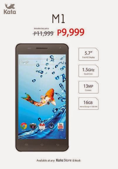 Kata M1 Launched, Full HD Quad Core Phablet For Php9,999