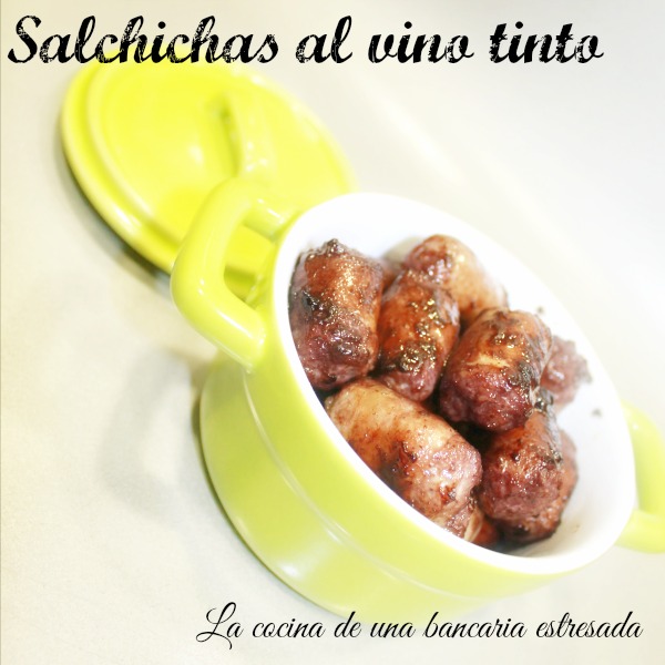 Receta de salchichas al vino tinto
