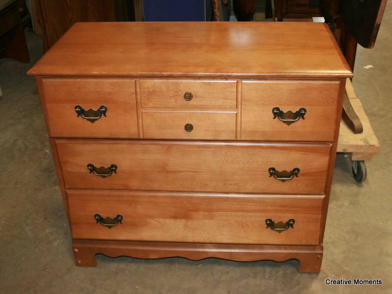 Fusion's Azure maple dresser