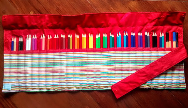 Estojo de rolo de tecido 48 cores | @ateliemadrica
