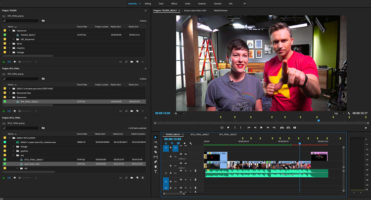 minimum requirements for adobe premiere pro cc 2018