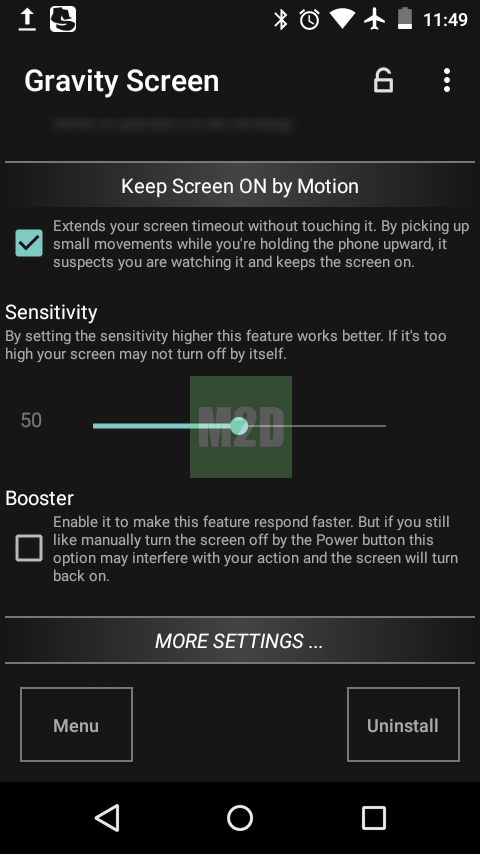Cara Mudah Setting Gravity Screen Aplikasi Pengganti Tombol Fisik Android