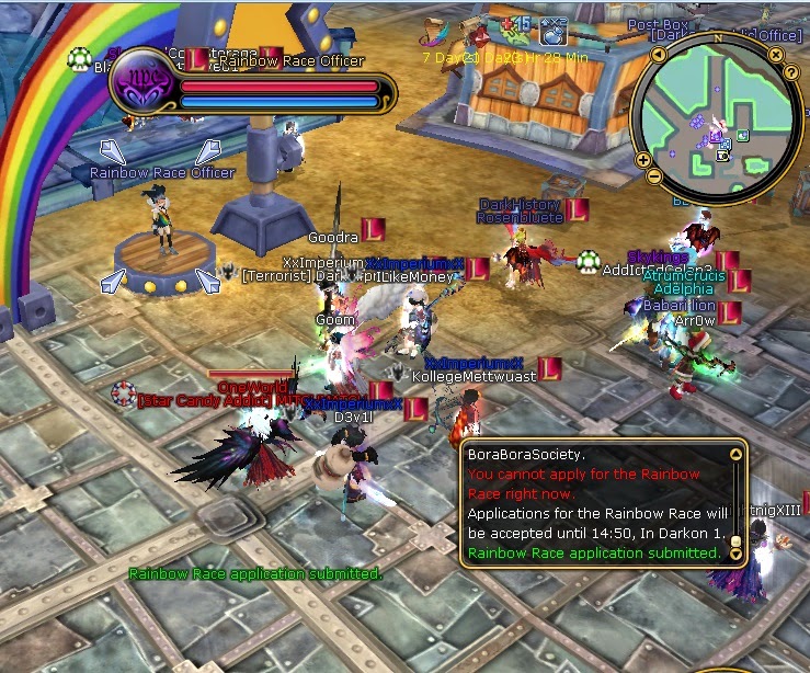Insanity Flyff Private Server: Insanity FlyFF: Rainbow Race Application ...
