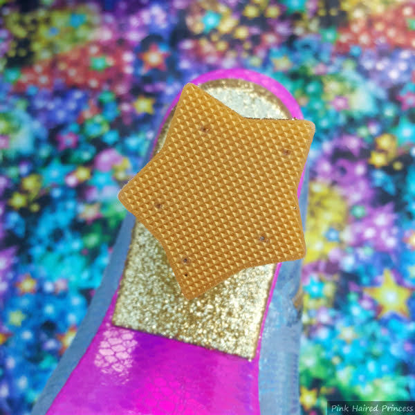 Irregular Choice Luxovious star heel tip gold star shaped heel tip on boot