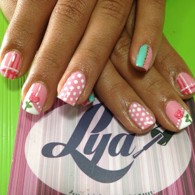 Uñas estilo vintage Uñas estilo vintage