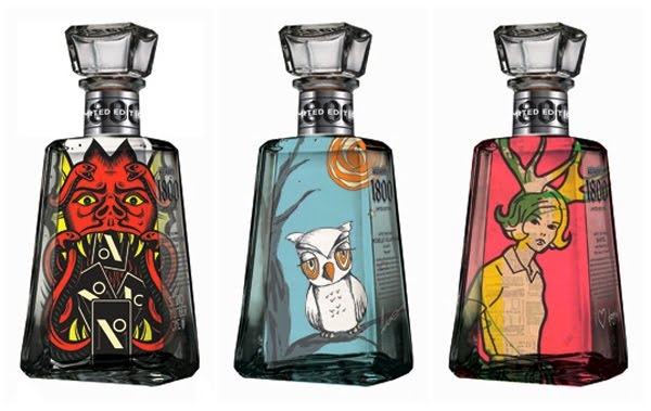Murciélago Tumor maligno aterrizaje 20 diseños creativos de botellas de bebidas alcohólicas - La Criatura  Creativa