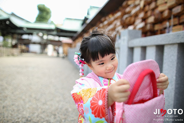 大阪天満宮での七五三出張撮影