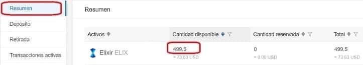 Comprar criptomonedas Elixir desde KuCoin Comprar y guardar en wallet monedero criptomonedas Elixir ELIX