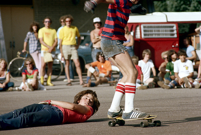 sidewalk surfers