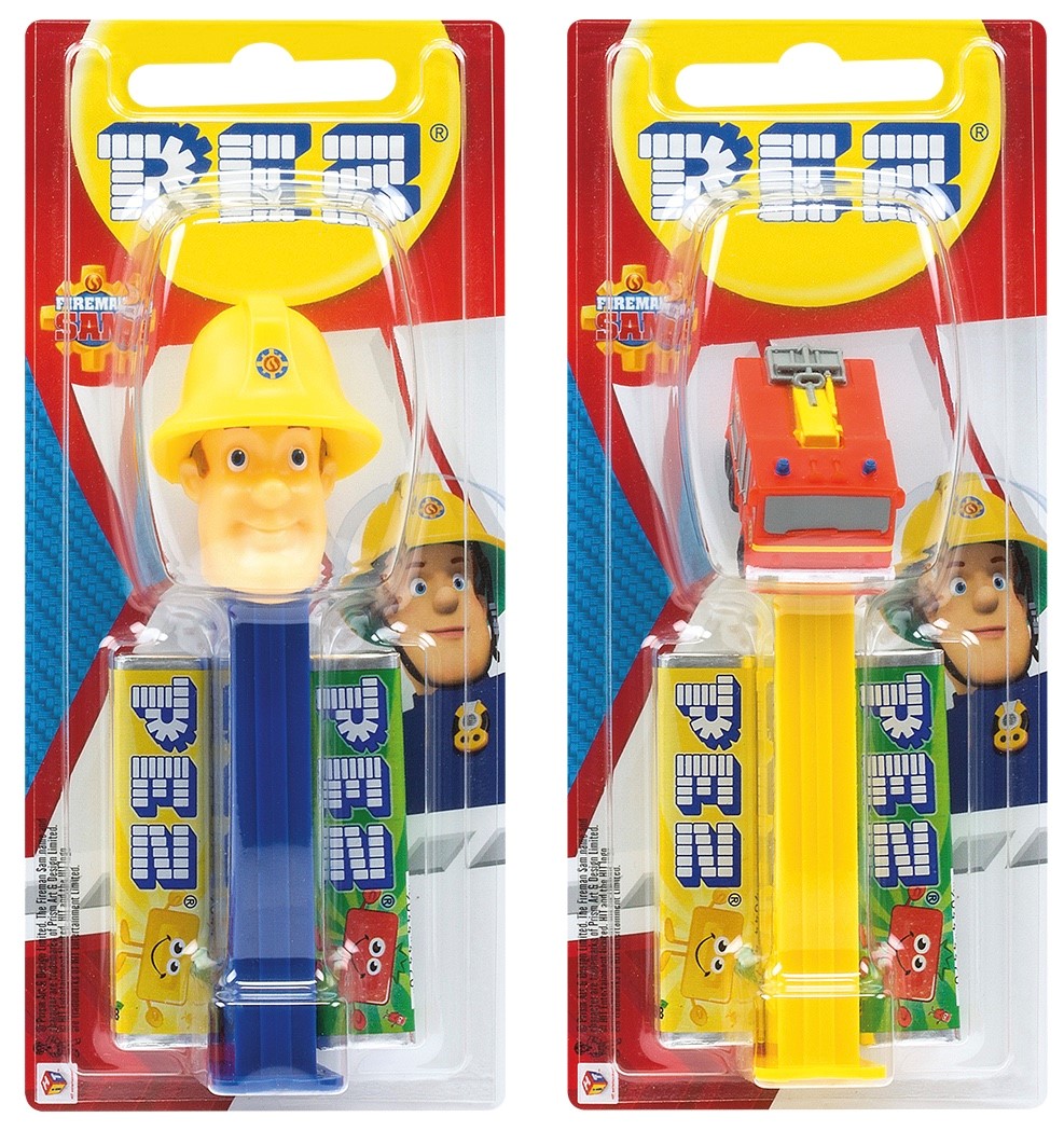 Fireman Sam Pez Dispenser MOC With Refill Sweets Various Characters 
