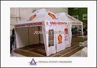 Tenda Event Promosi tempat, pembuat, penjual, produksi tenda event promosi
