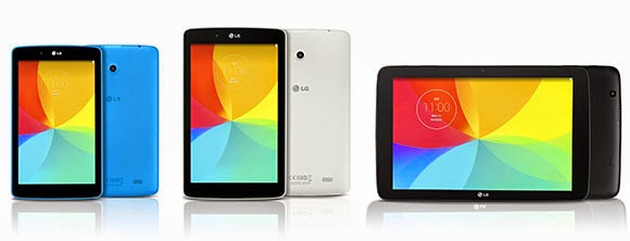 Inilah Spesifikasi Tablet LG G Pad 