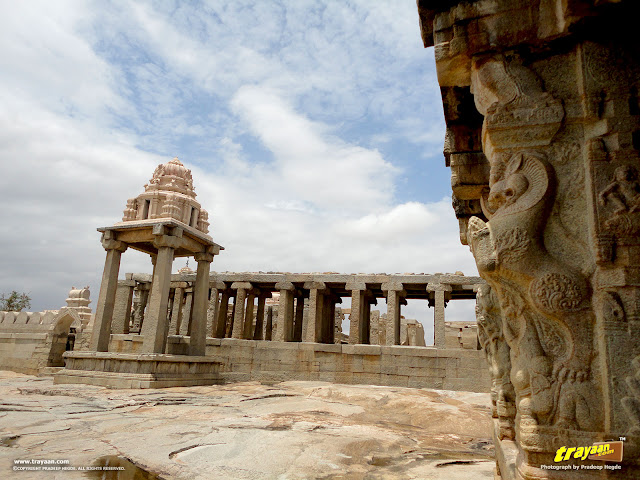 Veerabhadra Swamy Temple complex at Lepakshi, in Andhra Pradesh, India