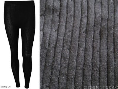 Costa Blanca Cable knit leggings Dex