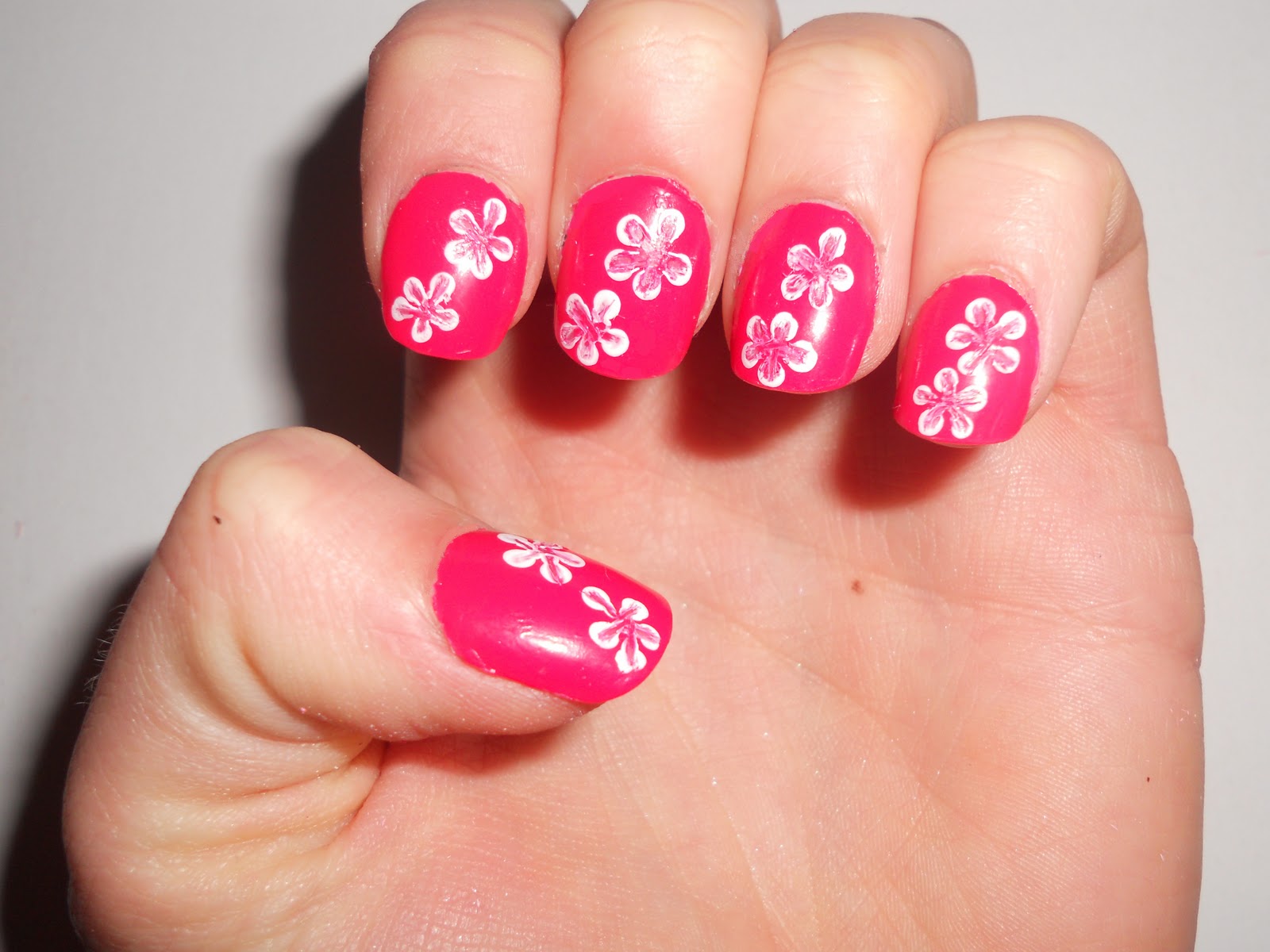 6. Floral Nail Art Ideas for Summer - wide 7