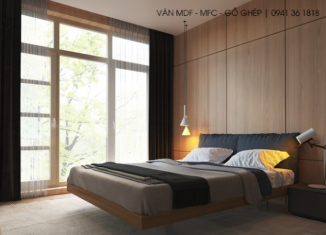 thiết kế phòng ngủ phong cách thư giản đọc sách