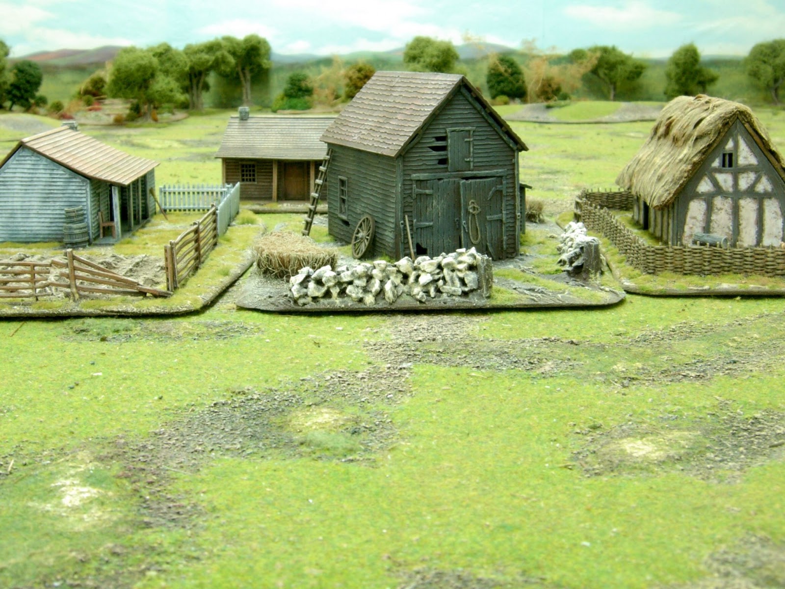 Wargaming with Silver Whistle Renedra & Perry Miniatures Plastic Buildings