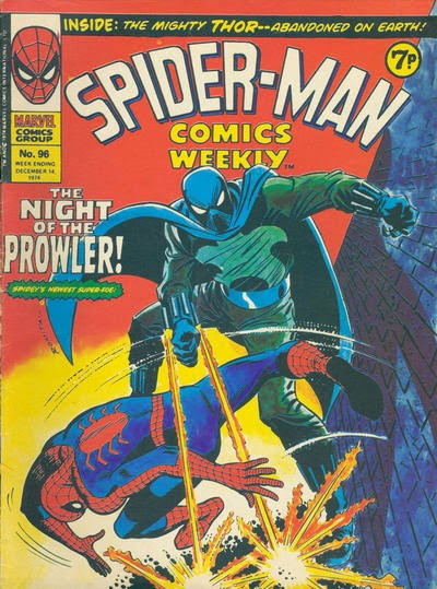 Spider-Man Comics Weekly #96, The Prowler
