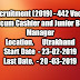 USCB Recruitment (2019) - 442 Posts of Clerk-cum-Cashier and Junior Branch Manager.