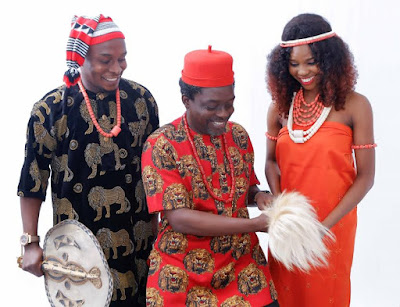 z LIB Senate President Bonario Nnags, dazzles in Isiagu attire as they countdown to Obodoukwu Day celebration 2016