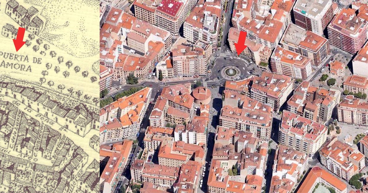 Salamanca en el ayer Plaza de la Puerta de Zamora