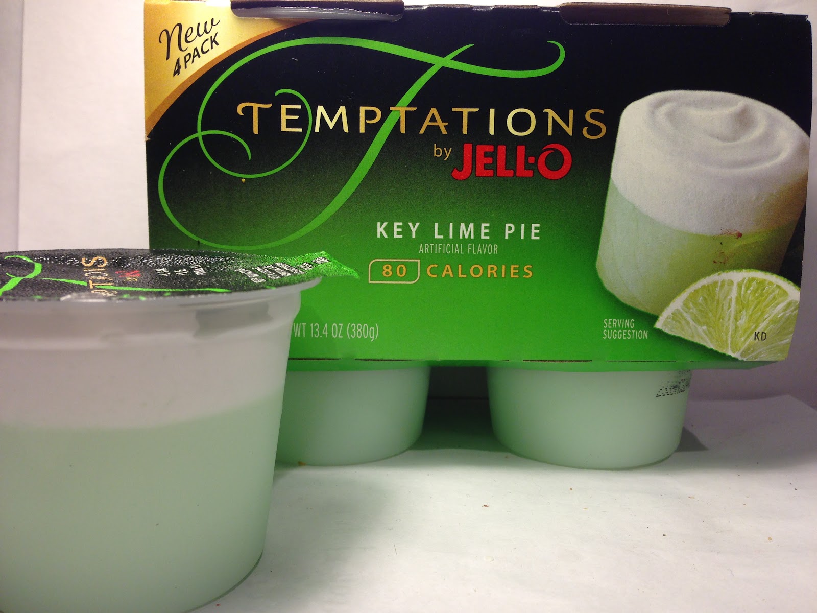 Crazy Food Dude Review JELLO Temptations Key Lime Pie Pudding