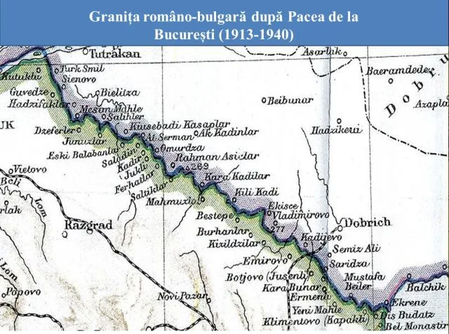 Granita romano-bulgara dupa Pacea de la Bucuresti 1913-1940