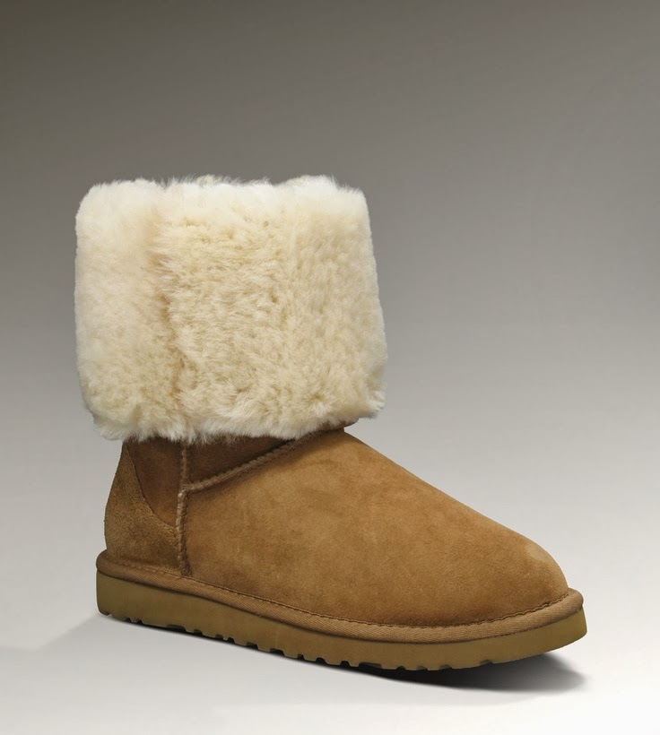 tall uggs folded down