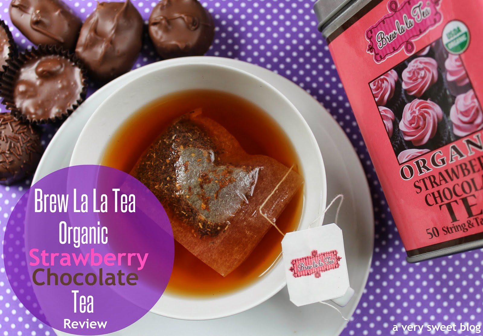 Ooh La La Brand: Brew La La Organic Strawberry Chocolate Tea Product Review