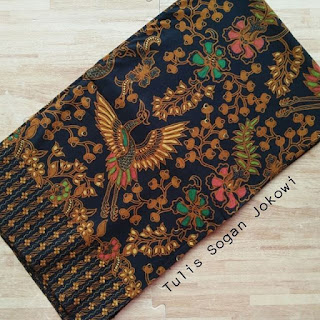 Kain Batik Tulis Sogan Jokowi Kain Batik Tulis Sogan Jokowi