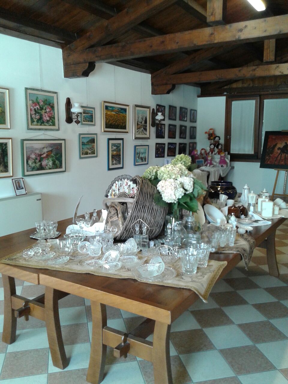 A ME PIACE COSI' MOSTRA SOLIDALE A FOSSALTA DI TREBASELEGHE