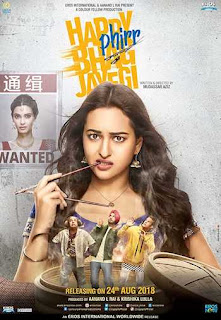 Happy Phirr Bhag Jayegi 2018 720p DVDRip Hindi Full Hindi Movie