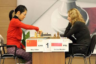 Échecs : Hou Yifan face à Monika Socko © site officiel