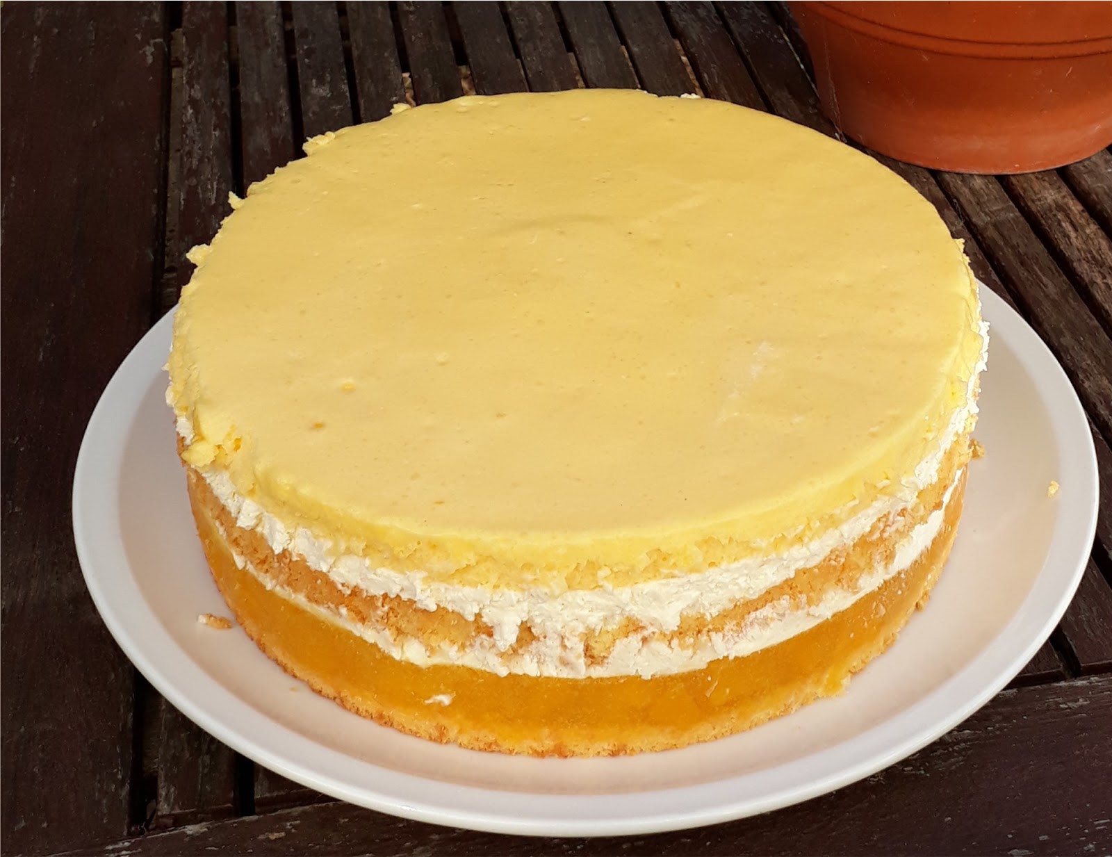 Pfirsich-Maracuja Torte - Schnelle Rezepte