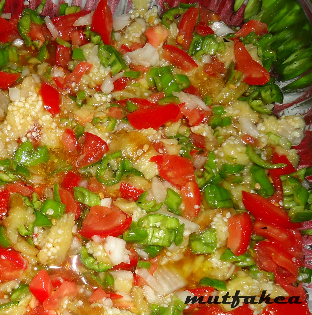 Mutfakça: PATLICAN SALATASI