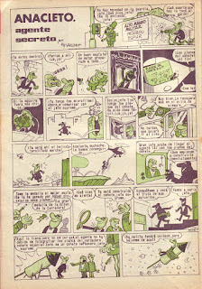 Primera página de Anacleto, Pulgarcito nº 1753 Primera página de Anacleto, Pulgarcito nº 1753