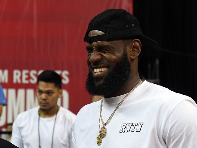 Trump ataca a LeBron James en Twitter LeBron James