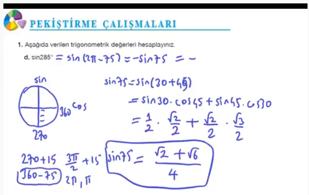 11. Sınıf Matematik Nova Yayınları Ders Kitabı 208. Sayfa İleri Düzey Çözümleri 11. Sınıf Matematik Nova Yayınları Ders Kitabı 208. Sayfa İleri Düzey Çözümleri