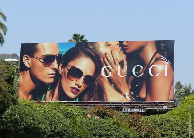 Gucci sunglasses billboard 2011