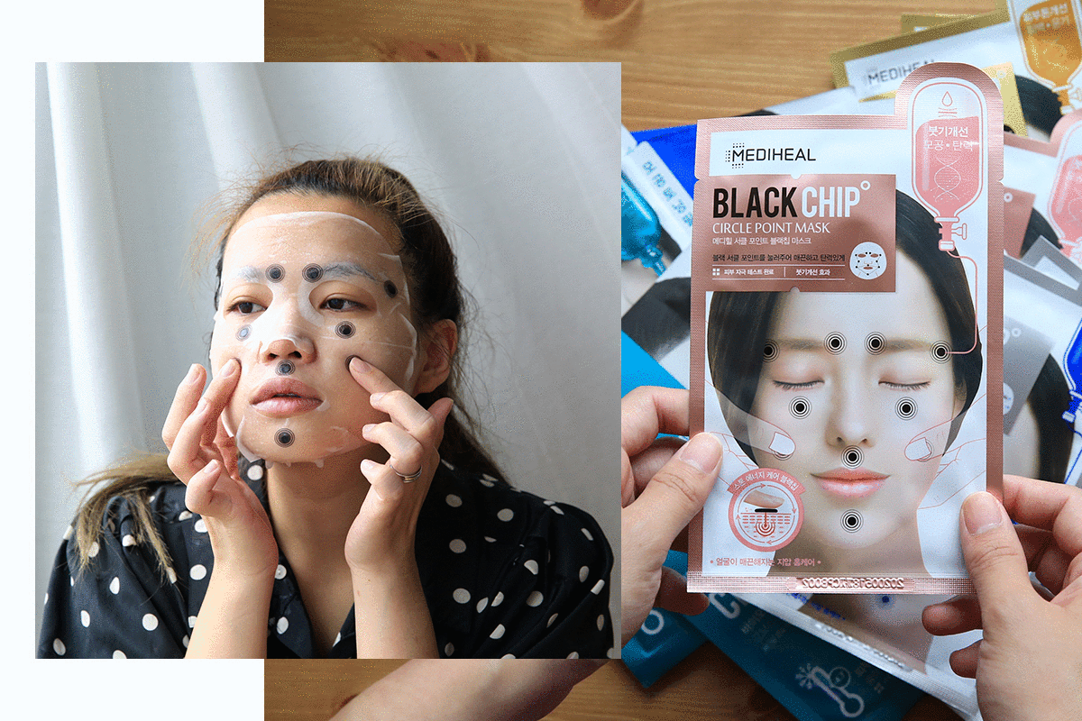 Mediheal Circle Point Mask (review) Theheyheyhey