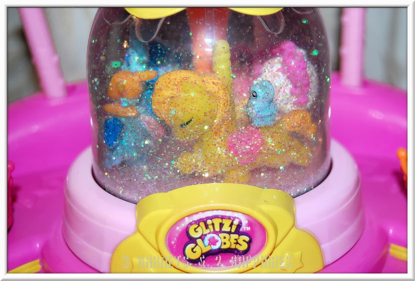 3 & 2 Sapphires Glitzi Globes . . . Glitter Water Globe Kits