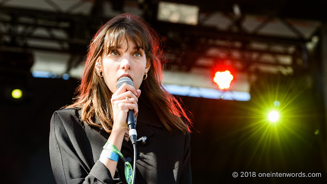 Charlotte Cardin on the Fort York Stage at Field Trip 2018 on June 2, 2018 Photo by John Ordean at One In Ten Words oneintenwords.com toronto indie alternative live music blog concert photography pictures photos