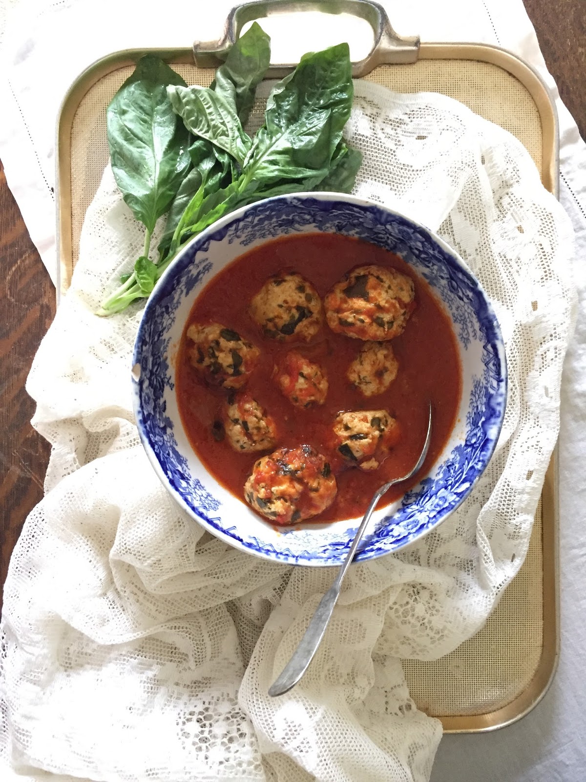 The Cooks in the Kitchen Turkey and Ricotta Meatballs