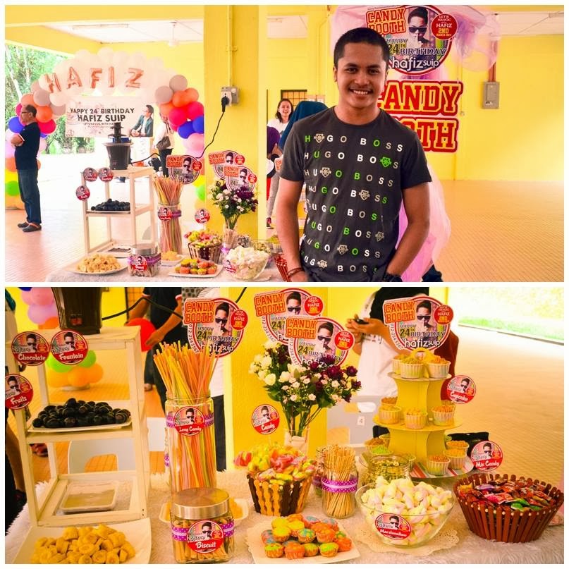 Candy Booth with Hafiz Suip