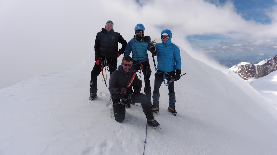 Parrotspitze-Alpes-Monte-Rosa-Enlacima